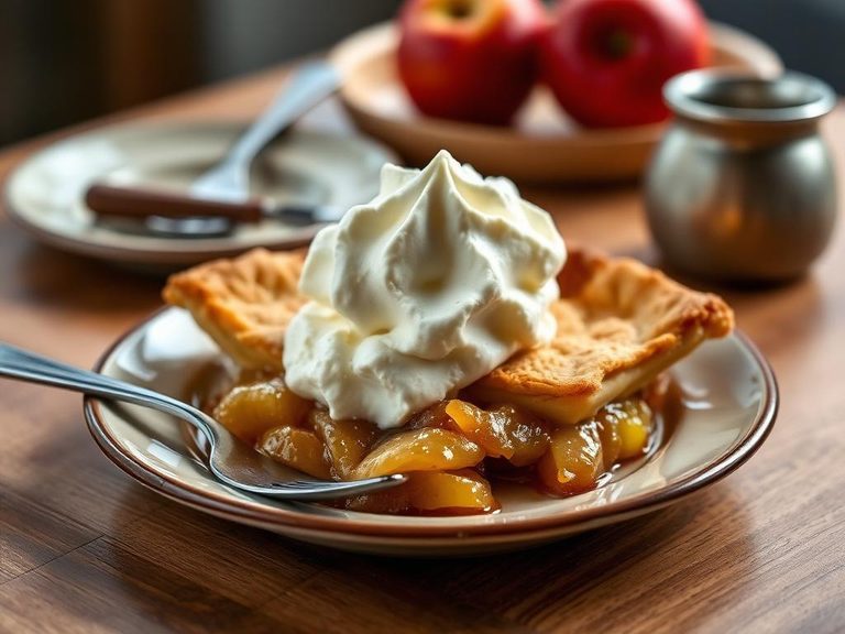 Dutch Apple Pie à la mode