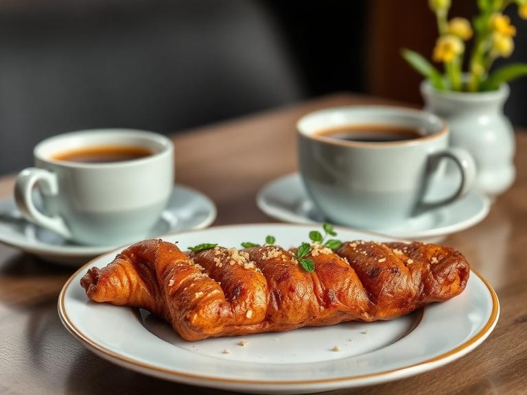 Eaten as a standalone snack with coffee or tea