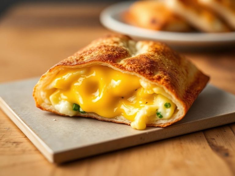 Egg and Cheese Breakfast Pocket