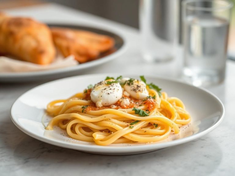 Egg and Cheese Pasta