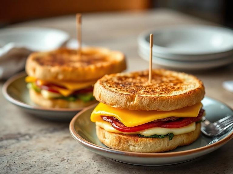 Egg and Cheese Sandwiches