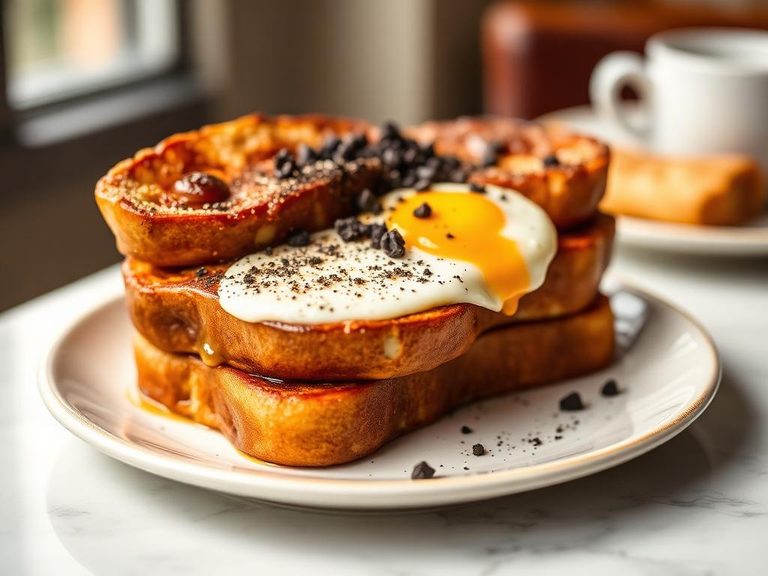 Egg Bagel French Toast