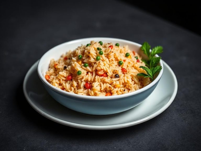 Egg-free fried rice