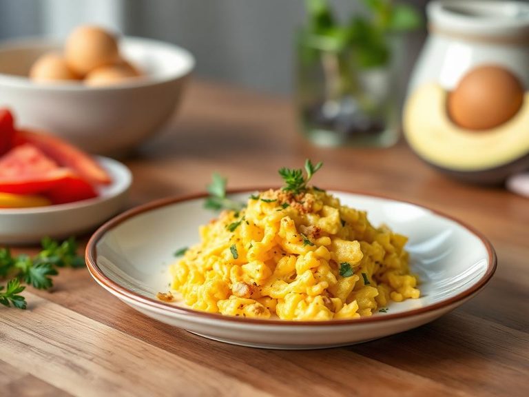 Egg-free scrambled 'eggs'