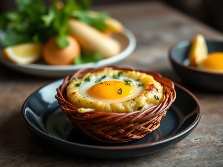 Egg in a Basket (or Toad in the Hole)