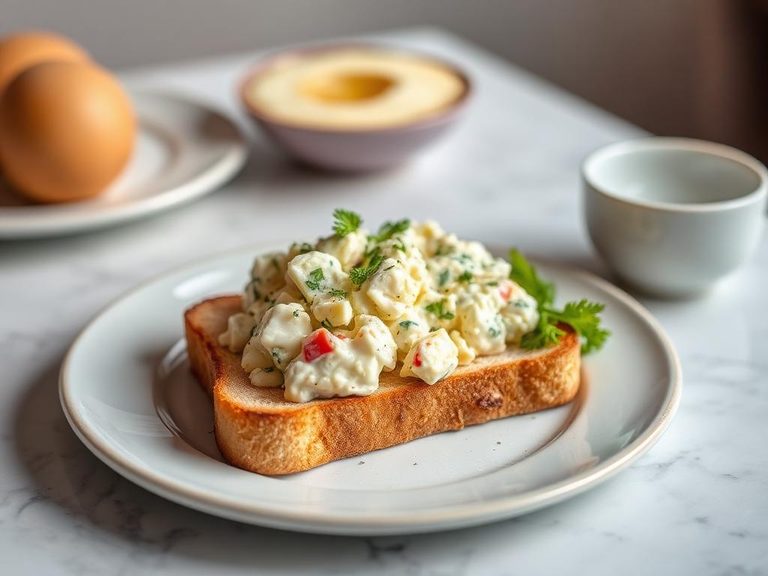 Egg Salad on Toast
