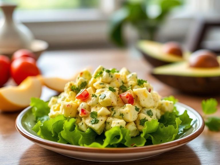 Egg Salad with Avocado