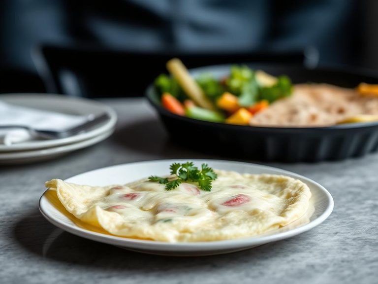 Egg white omelet