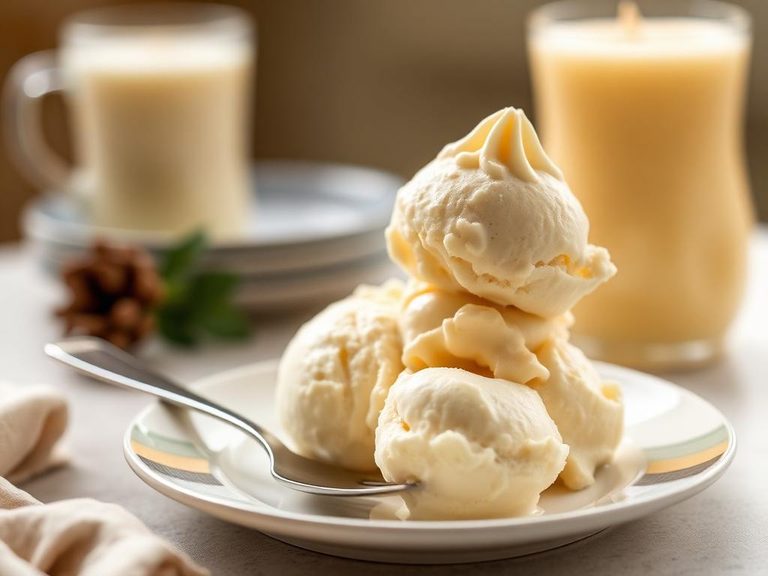 Eggnog Ice Cream
