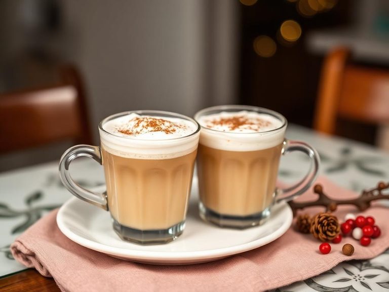 Eggnog Lattes