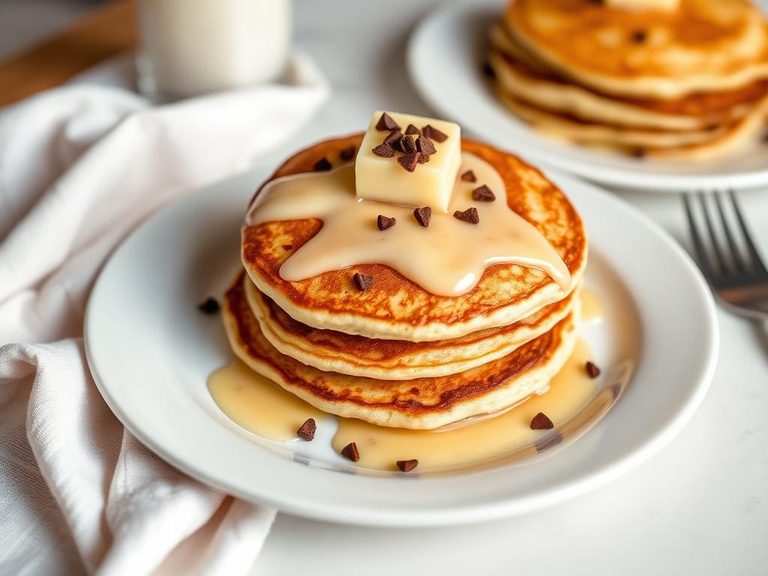 Eggnog Pancakes