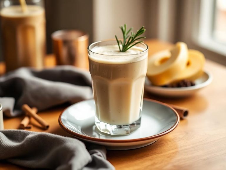 Eggnog Smoothie