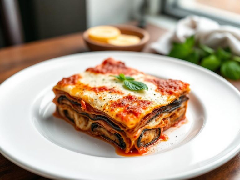 Eggplant Parmesan Lasagna