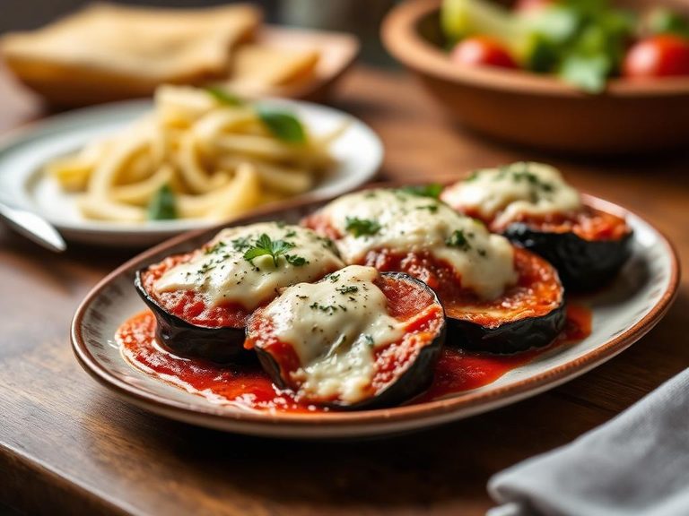Eggplant Parmesan (similar preparation)