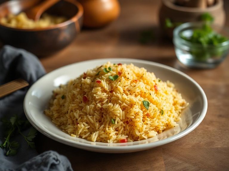 Egyptian Fenugreek Rice