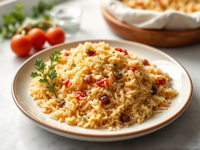 Einkorn pilaf