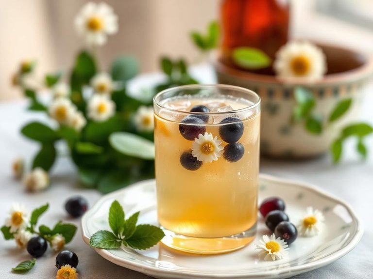Elderflower and Gooseberry Cordial