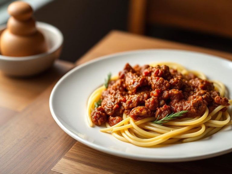 Elk bolognese