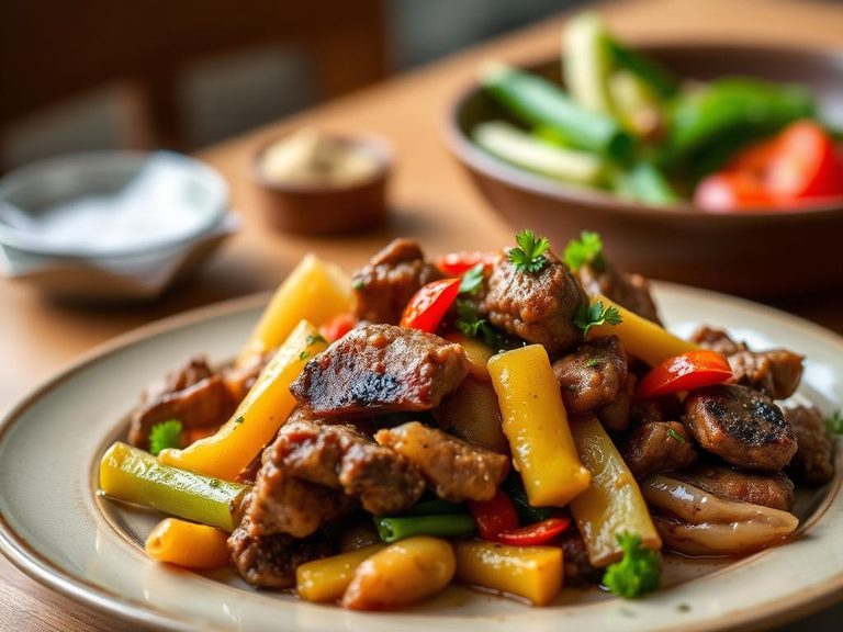 Elk Stir-Fry with Vegetables