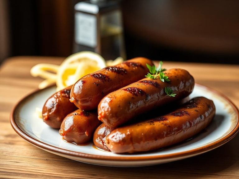 Emu Sausages