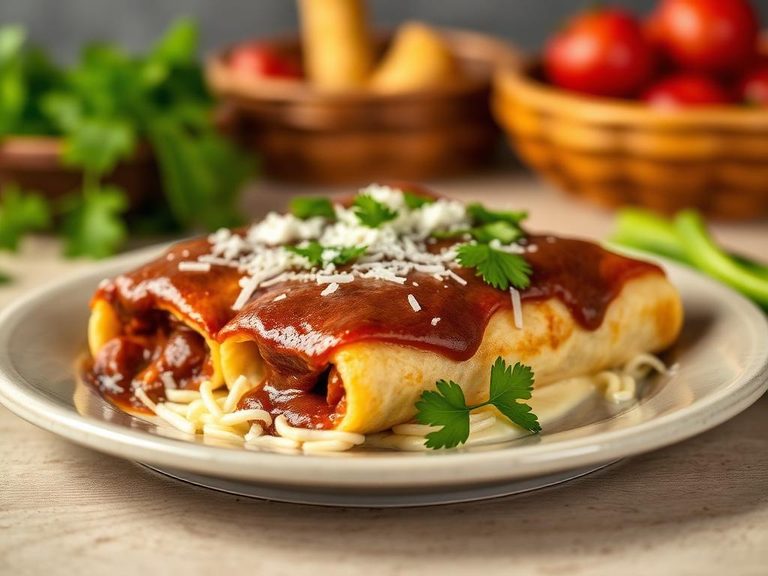 Enchiladas de Mole