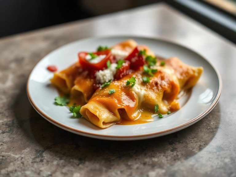 Enchiladas de Pollo