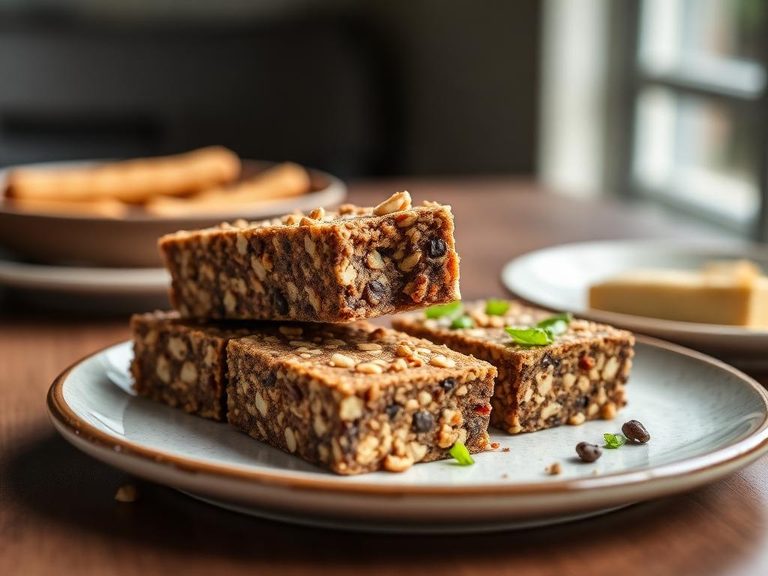 Energy bars and protein snacks