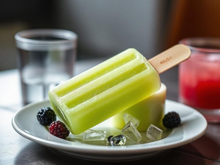 Energy drink popsicle