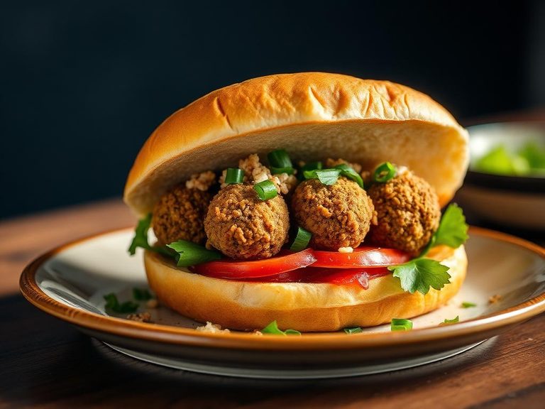 Falafel Sandwich Topping
