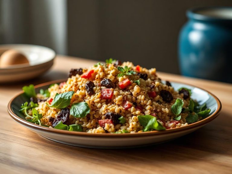 Farro Salad (using spelt as a common substitute)