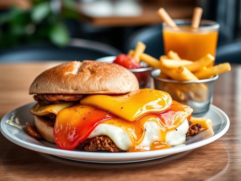 Fast Food Breakfast Combo