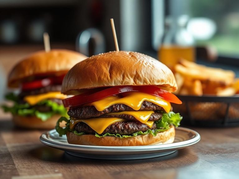 Fast-food burger challenge