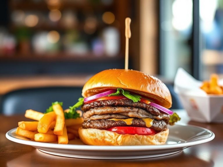 Fast-Food Burger