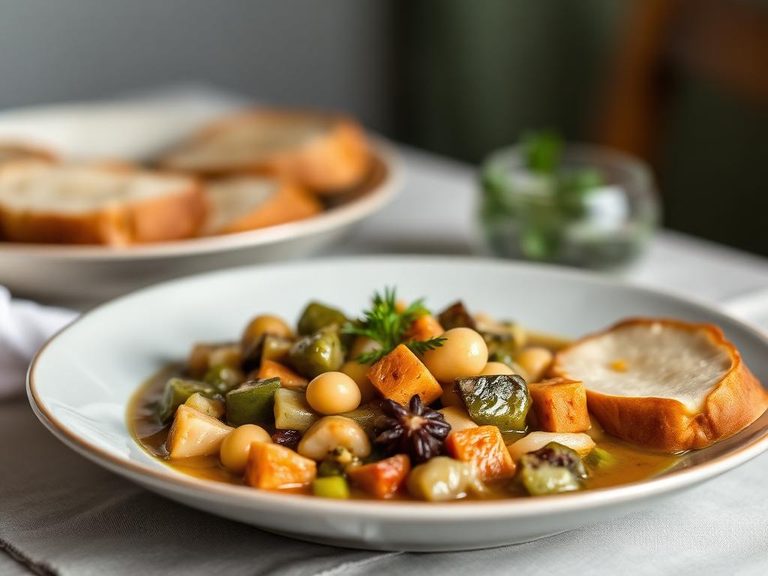 Fava Bean and Artichoke Stew