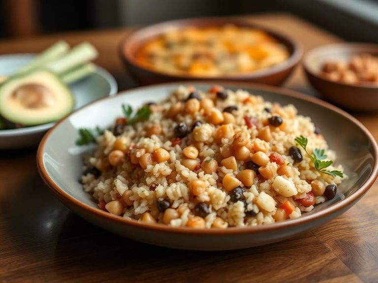 Fava Bean and Rice Casserole