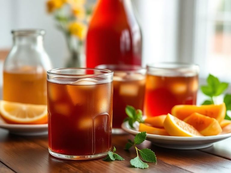 Fermented beverages like kvass