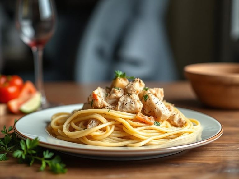 Fettuccine al Pollo