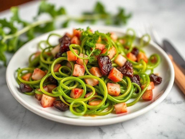 Fiddlehead Fern Salad