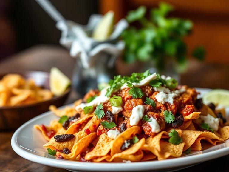 Fiesta Chicken Nachos