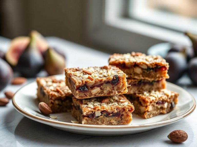 Fig and almond bars