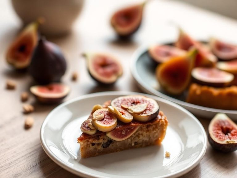 Fig and Almond Slice