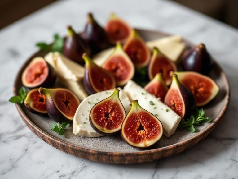 Fig and Cheese Platter