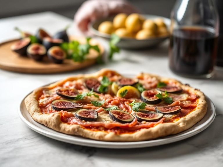 Fig and Prosciutto Pizza