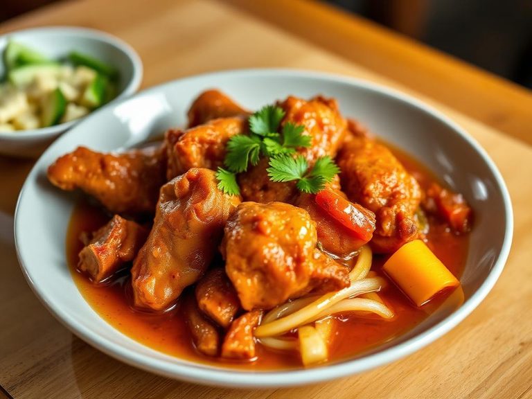 Filipino Chicken Afritada
