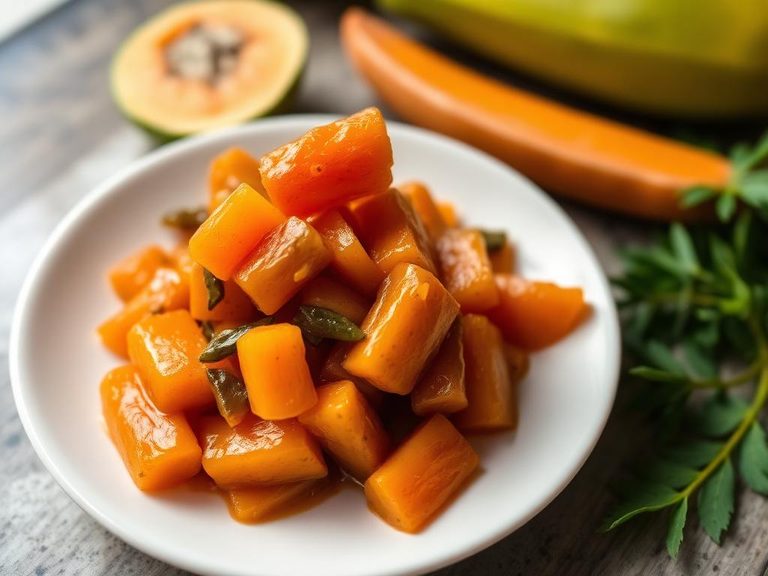 Filipino Papaya Pickle (Atchara)