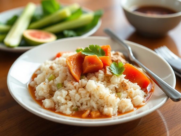 Filipino Sinigang na Rice