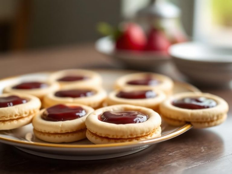 Filling for macarons or thumbprint cookies