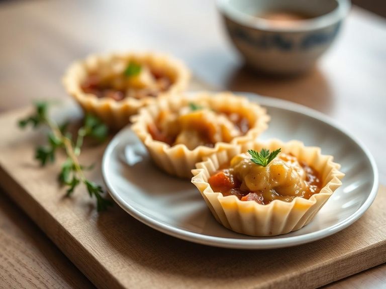 Filling for pastries like tarts or dumplings