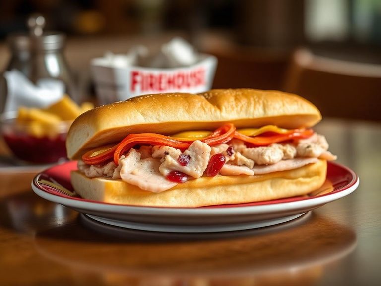 Firehouse Subs Turkey and Cranberry