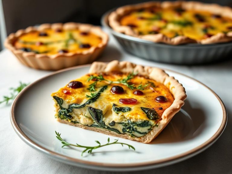 Fireweed Leaf Quiche